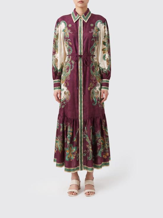 26FW 알레메 롱 원피스 7650D MULTI Multicolor