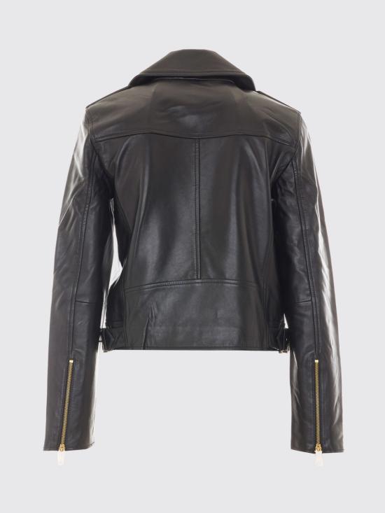 26FW 마이클 코어스 바이커 자켓 MT520IE8RK 001 Black - MICHAEL KORS