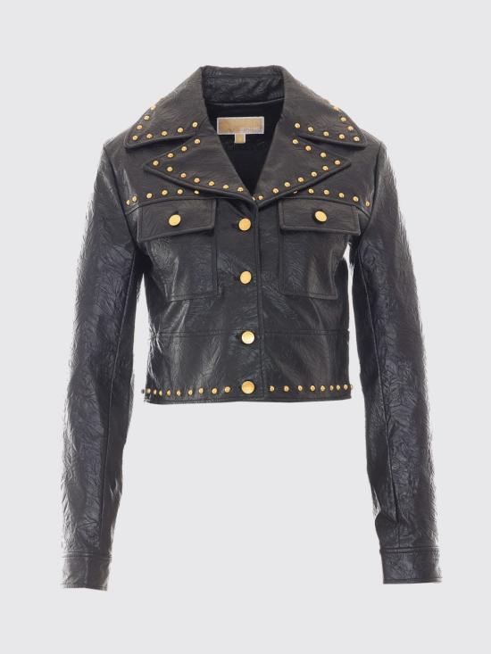 26FW 마이클 코어스 가죽 자켓 MT620LKL4K 001 Black - MICHAEL KORS