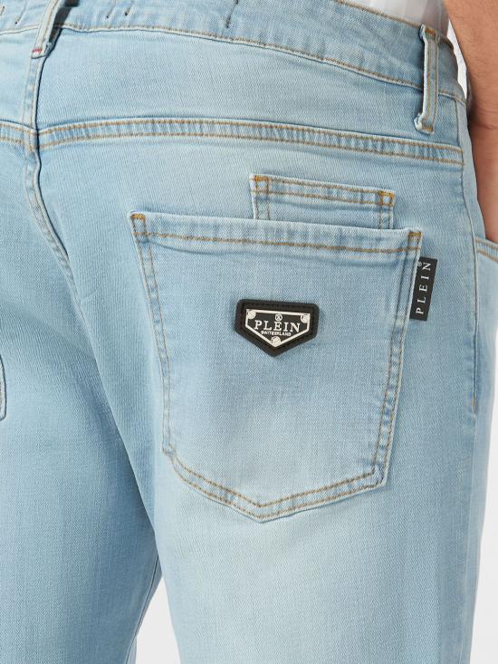 26SS 필립 플레인 데님 팬츠 LABCMDT3453PDE004N 07RU Blue - PHILIPP PLEIN