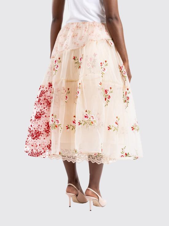 26SS 시몬로샤 스커트 7449B0469 Amber - SIMONE ROCHA