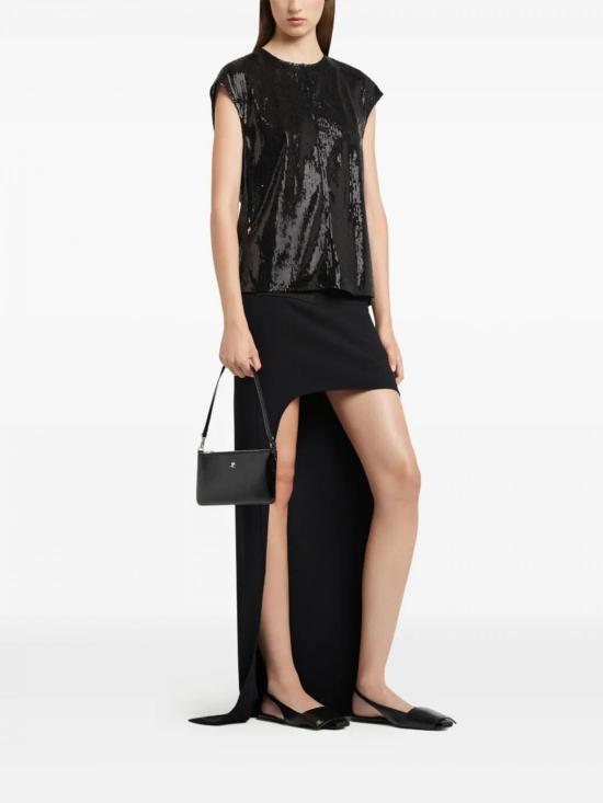 26FW 쿠레쥬 숄더백 126GPM035CR0043 9999 Black - COURREGES