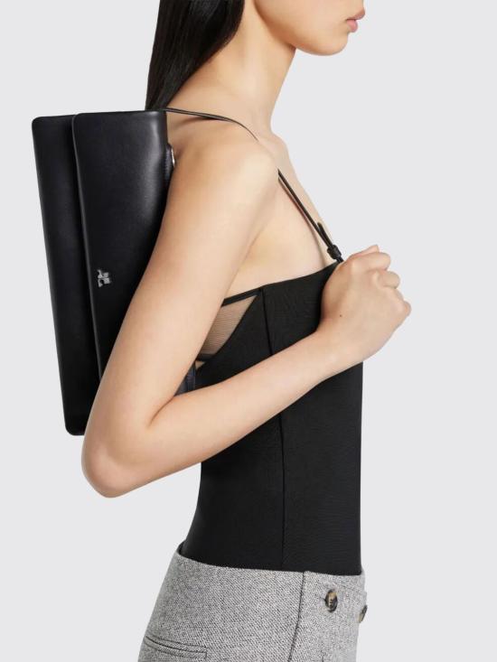 26FW 쿠레쥬 숄더백 425GSA202CR0027 9999 Black - COURREGES