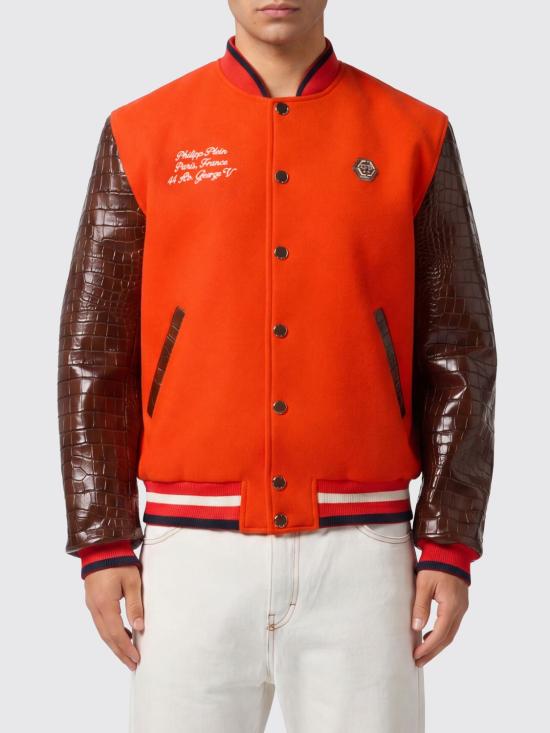 26FW 필립 플레인 자켓 SAFCMRB3005PLE131N 20 Orange