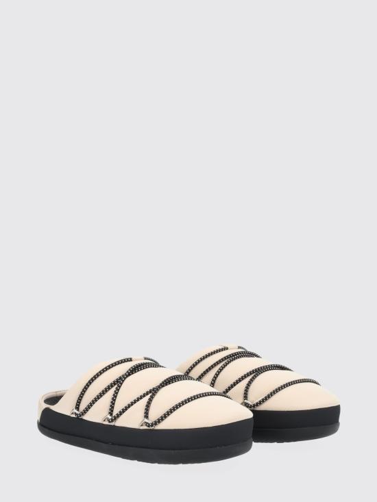 26SS 문부츠 플랫 슈즈 80D2410020 L026 Beige - MOON BOOT
