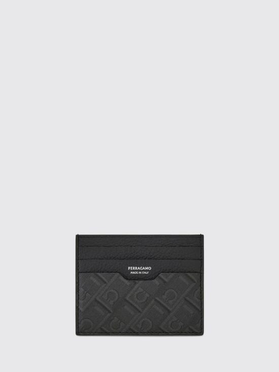26SS 살바토레 페라가모 크레딧 카드 홀더 661583 780321 001 Grey