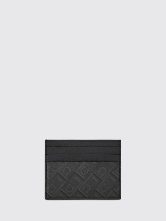 26SS 살바토레 페라가모 크레딧 카드 홀더 661583 780321 001 Grey - SALVATORE FERRAGAMO