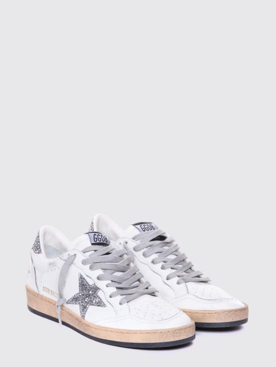 26FW 골든구스 글리터 스타 볼스타 스니커즈 GWF00117F00377311325 Silver - GOLDEN GOOSE