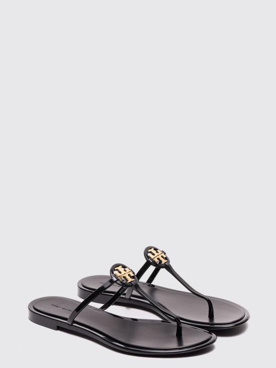 26FW 토리버치 미니 밀러 젤리 샌들 166808 006 Black - TORY BURCH