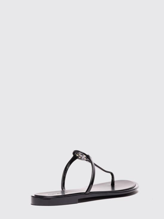 26FW 토리버치 미니 밀러 젤리 샌들 166808 006 Black - TORY BURCH