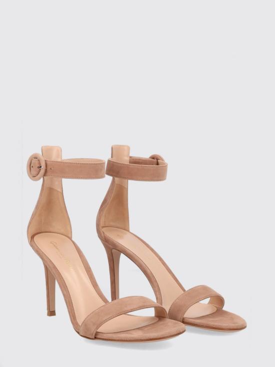 26SS 지안비토로시 힐/펌프스 G6095385RICCAM PRAL Beige - GIANVITO ROSSI