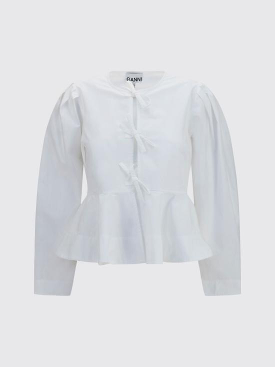 26FW 가니 자켓 A1040486 151 White - GANNI