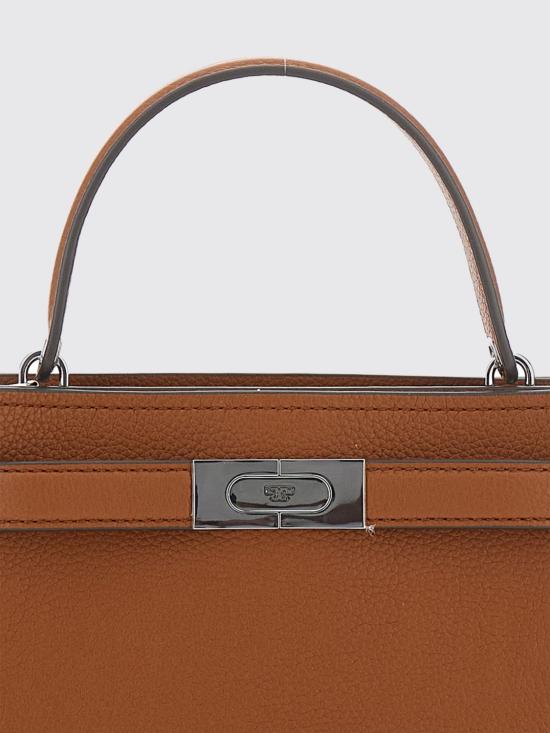 26FW 토리버치 리 라지윌 미니 탑 핸들백 175603 200 Brown - TORY BURCH