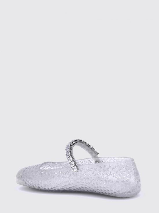 26FW 지미추 플랫 슈즈 J000176685 CLEARSILVE Transparent - JIMMY CHOO