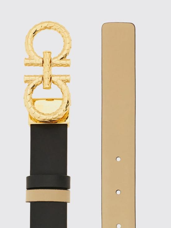 26SS 살바토레 페라가모 레귤러 벨트 230359 780425 001 Black - SALVATORE FERRAGAMO