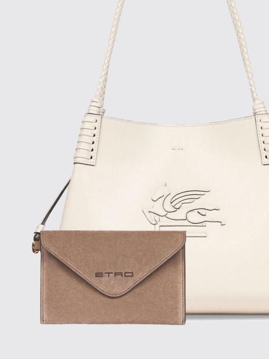 26SS 에트로 LIBRA 리브라 스몰 토트백 WP1D0038AP264 W1889 White - ETRO