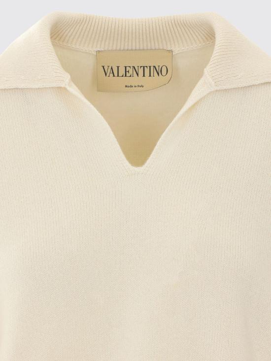 26FW 발렌티노 가라바니 폴로 티셔츠 KC75GAEW 4MM White - VALENTINO GARAVANI