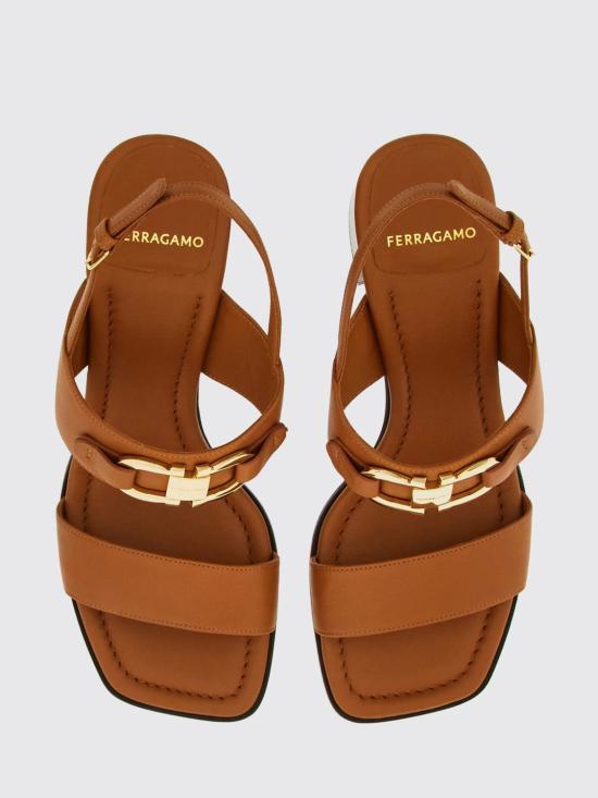 26SS 살바토레 페라가모 샌들 01G963 769667 004 Brown - SALVATORE FERRAGAMO