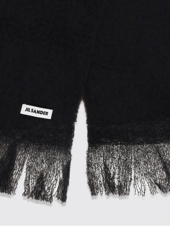26FW 질샌더 머플러/스카프 J02TE0113J40041 001 Black - JIL SANDER