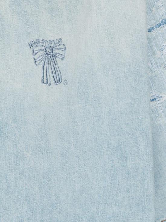 26SS 아크네 스튜디오 멘디드 데님 셔츠 BB0679 228 Blue - ACNE STUDIOS