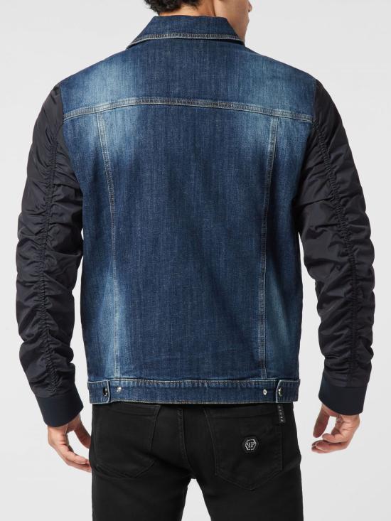 26SS 필립 플레인 데님 자켓 UAECMDB0676PDE004N 09GD Denim - PHILIPP PLEIN