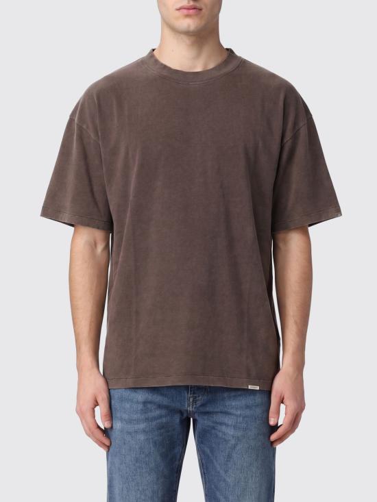 26FW 리프레젠트 반팔 티셔츠 INM100025 17 Brown