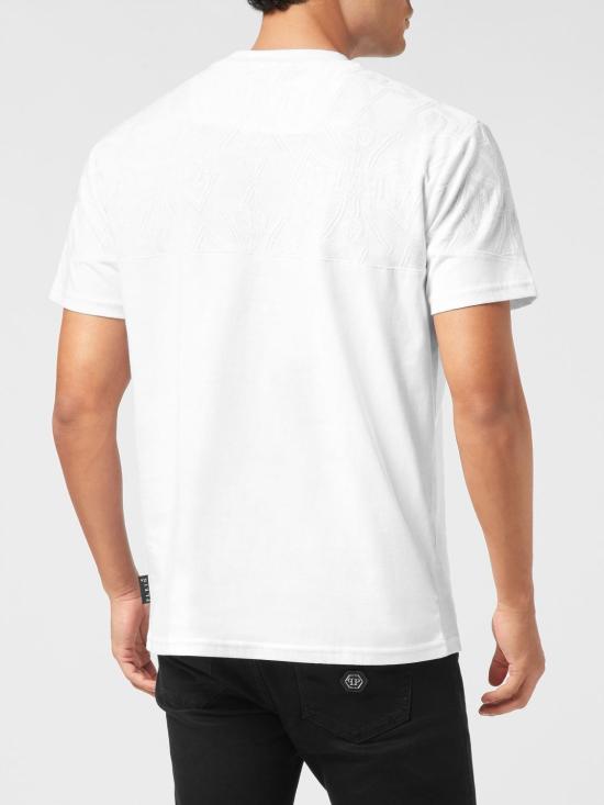 26SS 필립 플레인 반팔 티셔츠 AAECMTK8673PJY002N 01 White - PHILIPP PLEIN