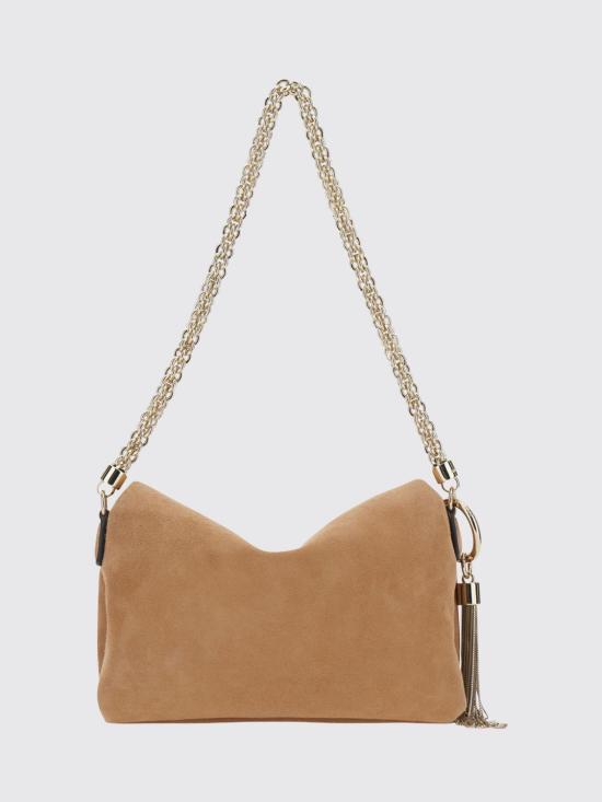 26FW 지미추 숄더백 CALLIEFLAPSUE TOFFEELIGHTGOLD Beige - JIMMY CHOO