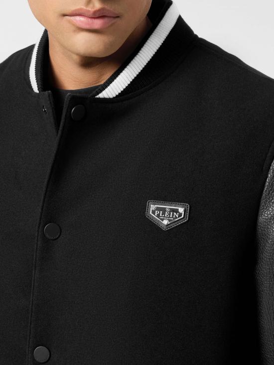 26SS 필립 플레인 봄버 자켓 UAECMRB2971PLE131N 02 Black - PHILIPP PLEIN