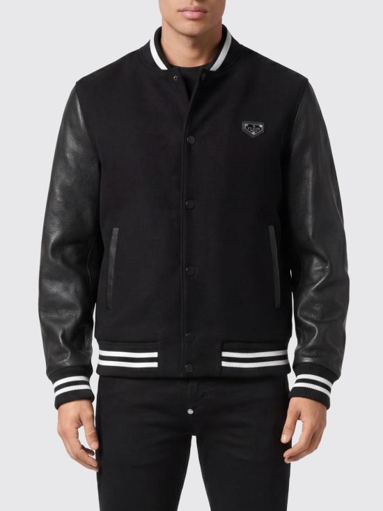 26SS 필립 플레인 봄버 자켓 UAECMRB2971PLE131N 02 Black