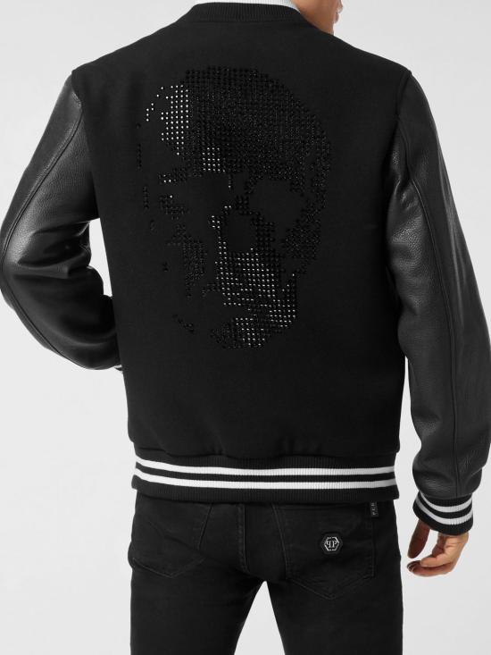 26SS 필립 플레인 봄버 자켓 UAECMRB2971PLE131N 02 Black - PHILIPP PLEIN