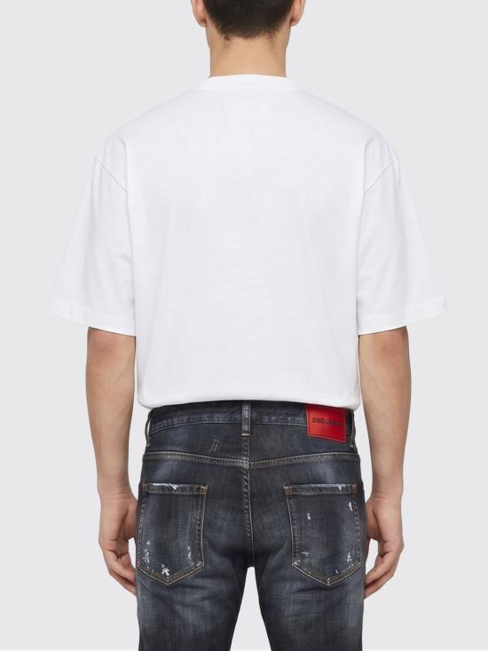 26SS 디스퀘어드2 반팔 티셔츠 S74GD1557D20106 964 White - DSQUARED2