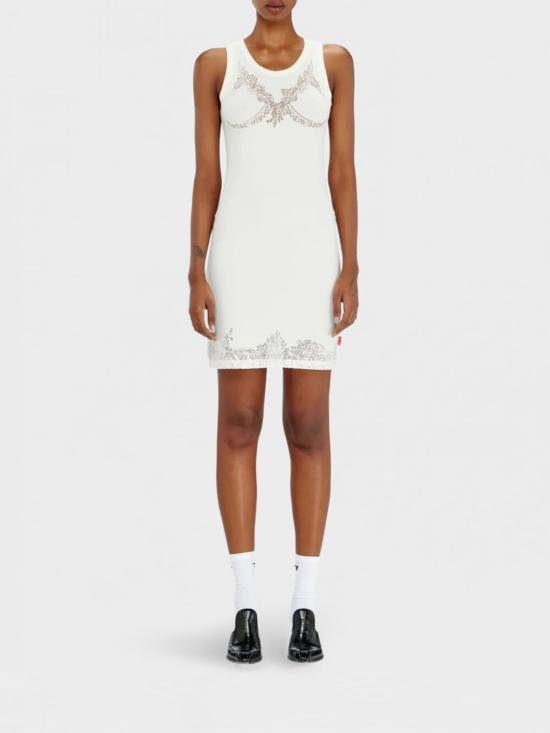 26FW 디젤 숏 원피스 P018010SPFB 100 White