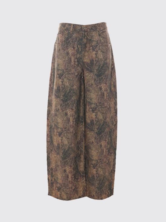 26FW 리우조 스트레이트 팬츠 UF6163T684A L9146 Brown - LIU JO