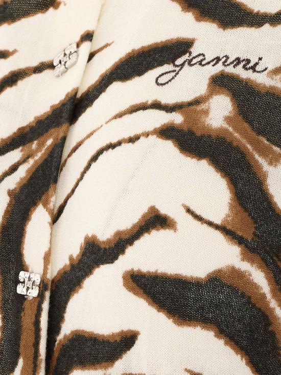 26FW 가니 가디건 A1160011 135 Multicolor - GANNI