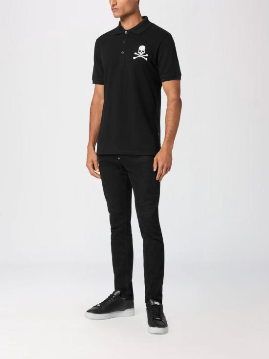 26SS 필립 플레인 폴로 티셔츠 UADCMTK7983PTE003N 02 Black - PHILIPP PLEIN