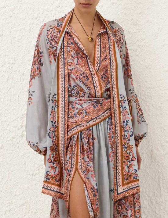 26FW 짐머만 블라우스 4461TSS261 BLUPF Multicolor - ZIMMERMANN