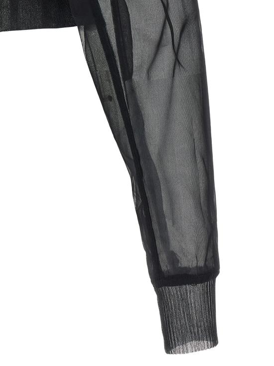  릭 오웬스 봄버 자켓 드라큘라 크롭 봄버 재킷 블랙 - RICK OWENS