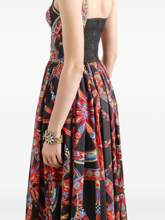 26FW 돌체앤가바나 미디 원피스 F6TTHTGDDTF S9000 Multicolor - DOLCE & GABBANA