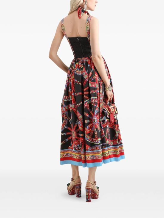 26FW 돌체앤가바나 미디 원피스 F6TTHTGDDTF S9000 Multicolor - DOLCE & GABBANA