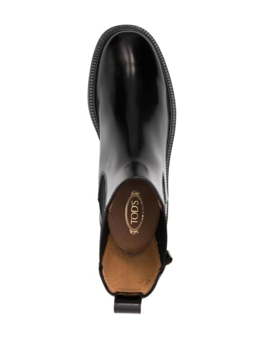  토즈 레더 앵클 부츠 XXW20L0IQ40 AKT Black - TODS