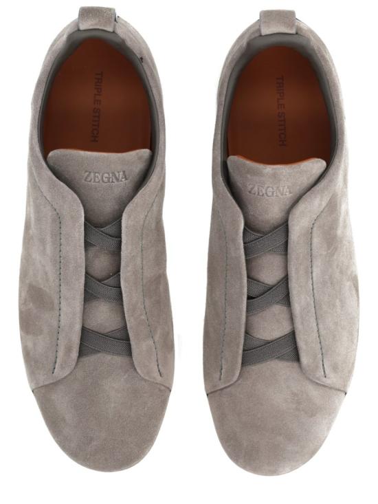  에르메네질도제냐 스니커즈 LHSOY S4667ZARL Grey - ERMENEGILDO ZEGNA