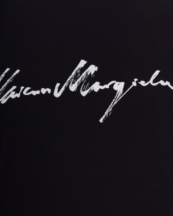 26FW MM6 메종마르지엘라 반팔 티셔츠 7159528 Black - MM6 MAISON MARGIELA