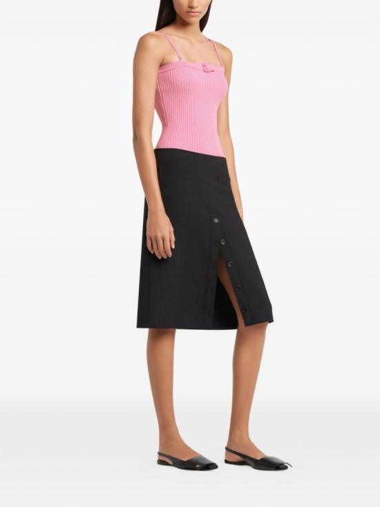 26SS 쿠레쥬 민소매 티셔츠 126MDE156FI0001 5023 Pink - COURREGES