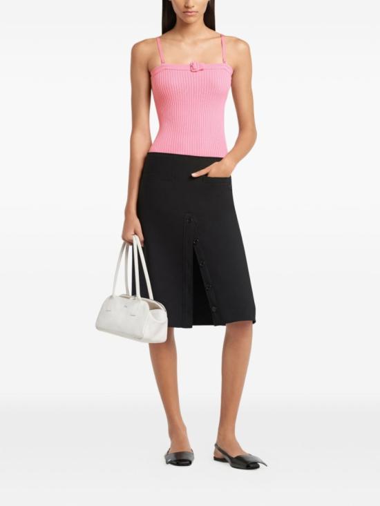 26SS 쿠레쥬 민소매 티셔츠 126MDE156FI0001 5023 Pink - COURREGES