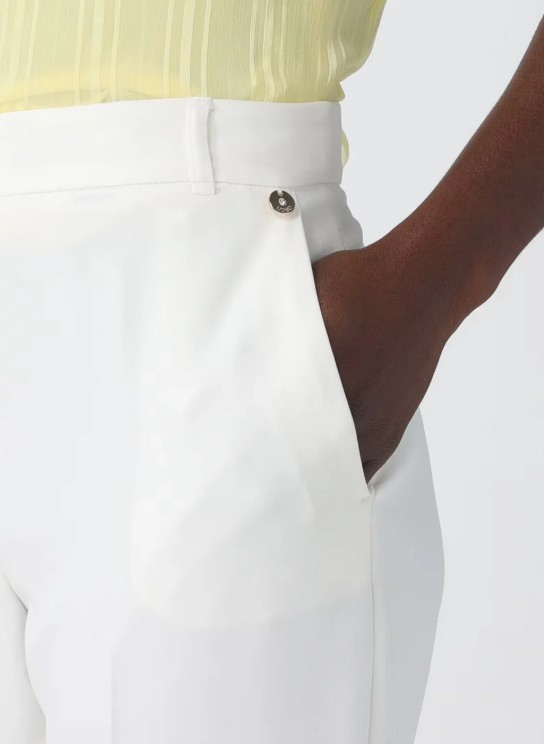 26SS 리우조 스트레이트 팬츠 CA6005T2200 X0727 White - LIU JO
