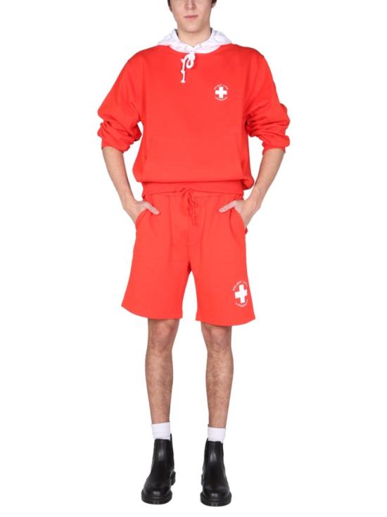  헬무트랭 숏팬츠 M01HM207 Q69 Red - HELMUT LANG