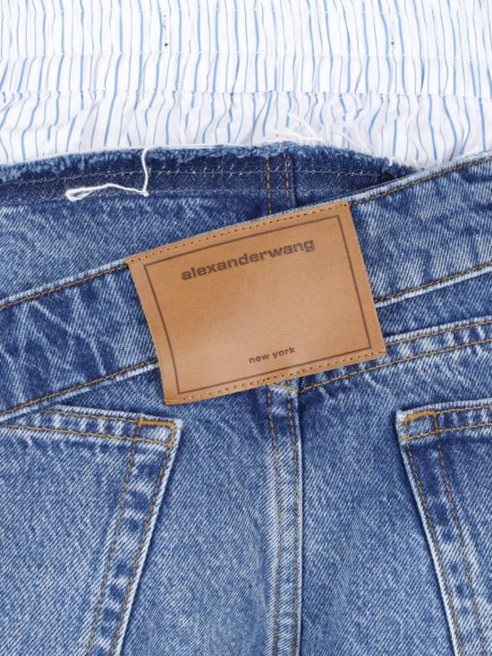 26FW 알렉산더 왕 데님 4DC3264124400C Blue - ALEXANDER WANG