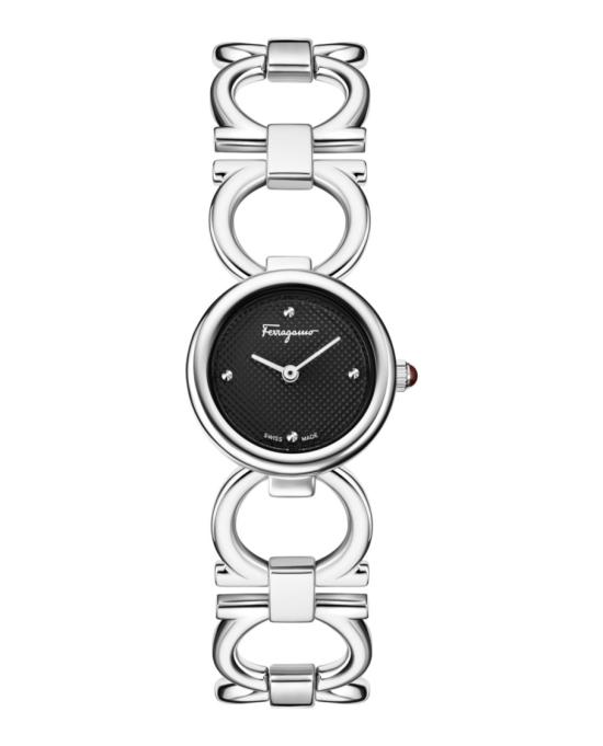  살바토레 페라가모 더블 간치니 워치 SF4C00225 STSTL OS
