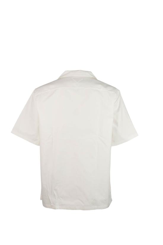 26SS 프라다 프린티드 코튼 볼링 셔츠 UCS414184H F0089 Verde - PRADA